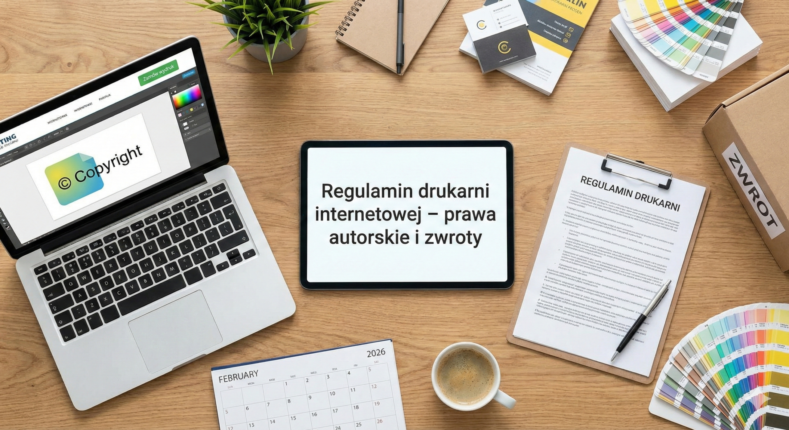 regulamin drukarni internetowej