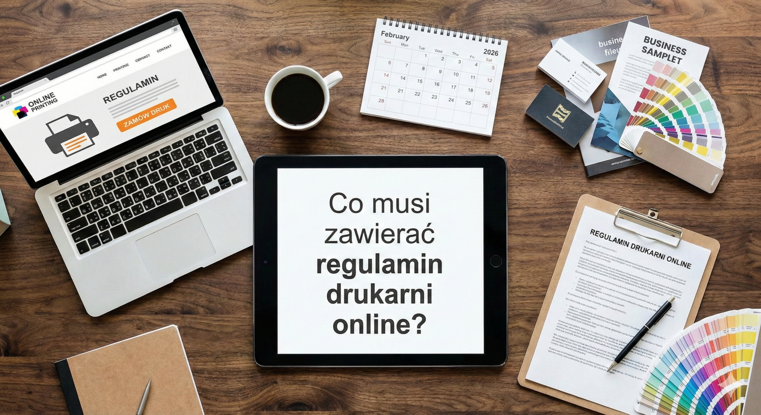 regulamin drukarni online